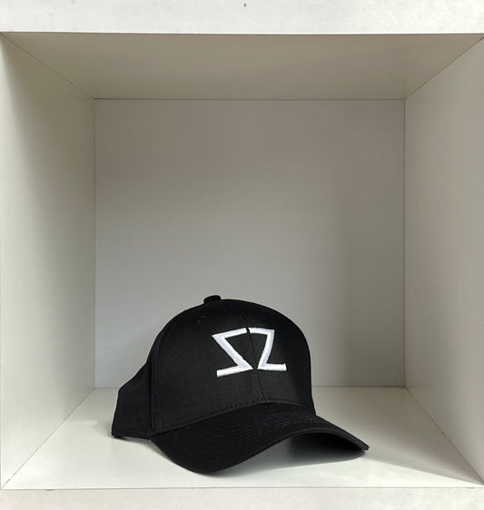 SZ White on Black Premium Cap